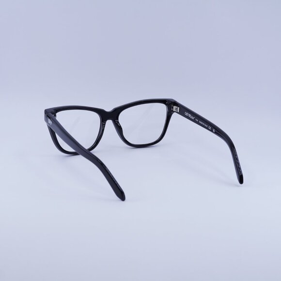 ?️ New Off-White OERJ07A STYLE 7A 1000 Eyeglasses - Black Frame